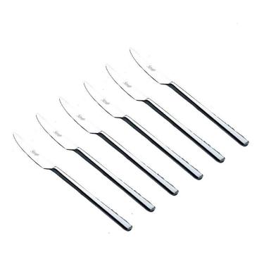 Imagem de Conjunto Facas de Mesa 6 Peças Italiana Longo Salvinelli