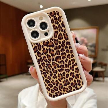 Imagem de HPQWN Para J8 2018 (J810) Capa de leopardo de luxo Capa legal (para J8 2018 (J810)/S13396)