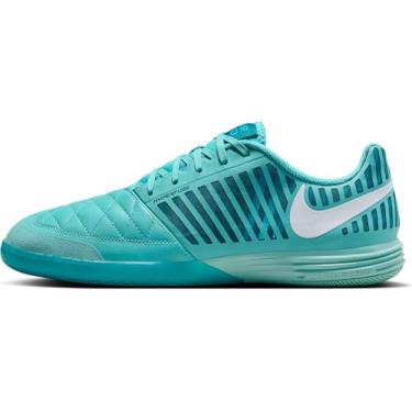 Imagem de Nike Tênis de futebol masculino Lunargato II de cano baixo, Verde geada/branco, 40