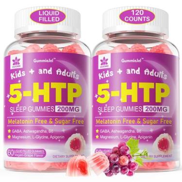 Imagem de Suplemento Gummies LILICARE 5HTP 200mg com glicinato de magnésio