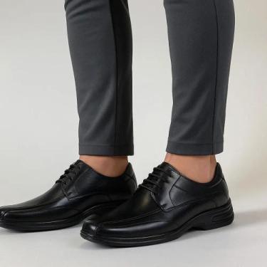 Imagem de Kit Sapato Masculino com Relógio Sport Fino Custo Benefício - Sapatofr