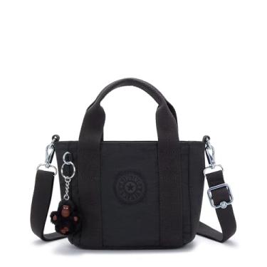 Imagem de Kipling Bolsa feminina Jayla Mini, Tonal preto, 7.75''L x 6''H x 2.25''D, Kipling Bolsa feminina Jayla Mini