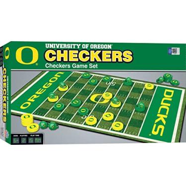 Imagem de MasterPieces Jogo para a família - Jogo de damas NCAA Oregon Ducks - Jogo de tabuleiro oficialmente licenciado para crianças e adultos 33 x 53 cm