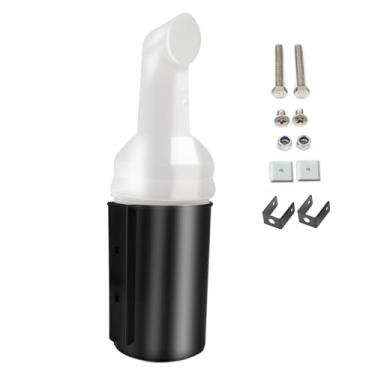 Imagem de DIYOLFALL Garrafa de areia para carrinho de golfe com suporte para carro clube EZGO Yamaha (universal), garrafa de areia e semente com suporte à prova de chocalho