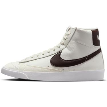 Imagem de Nike Blazer Mid '77 Tênis feminino (DQ4124-107, vela/branco/marrom barroco), Vela/branco/marrom barroco, 38