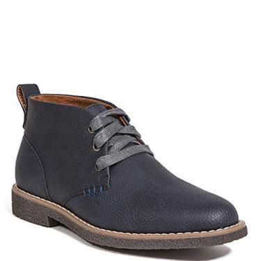 Imagem de Bota infantil masculina Deer Stags Freeport Jr Chukka, Azul marino, 2 Little Kid