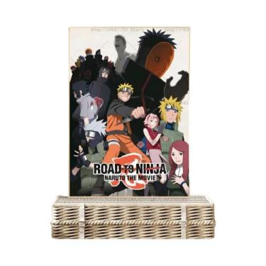 Imagem de Pôster De Anime Naruto Adesivo À Prova d'Água Para Decoração De Parede