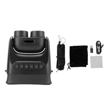 Imagem de Acouto Binóculos Digitais 4K Com 48m de Imagem UHD Gravação de Vídeo 15x Zoom 180 ° Lens de 4 Polegadas para Assistir a Pássaros Acampando (Sem cartão de memória)