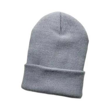 Imagem de Gorros de Inverno de Malha - Unissex, para Outono e Inverno, Cinza