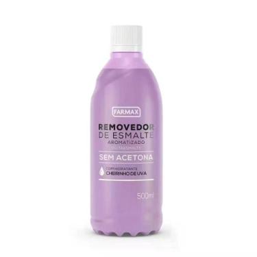Imagem de Removedor sem Acetona Uva 500Ml Farmax