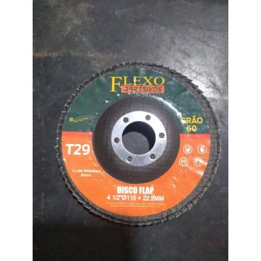 Imagem de DISCO FLAP DE 4 1/2 115mm GRÃO 60 T29