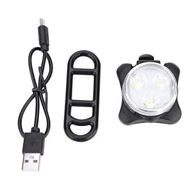 Imagem de Lâmpada à prova d'água super brilhante luz frontal de bicicleta para acampamento de campo e viagens