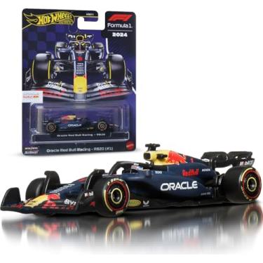 Imagem de Hot Wheels Premium Fórmula 1 de Coleção Escala 1:64 Miniatura Die-Cast Oracle Red Bull Racing RB20 (Max Verstappen)