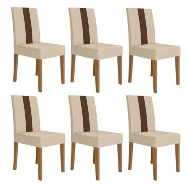 Imagem de Conjunto 6 Cadeiras Linea Poliman M?veis