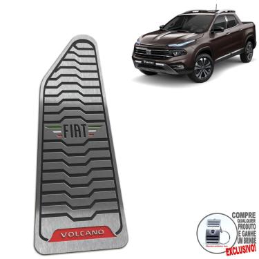 Imagem de Descanso De Pé Em Aço Inox Fiat Toro Volcano 2022/...