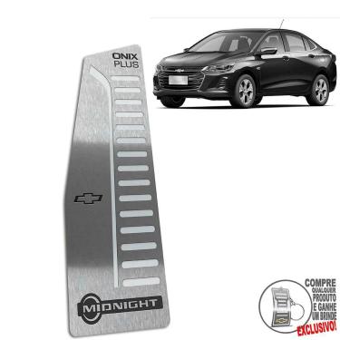 Imagem de Descanso de Pé Chevrolet Onix Plus Midnight 2020 2022 Prata