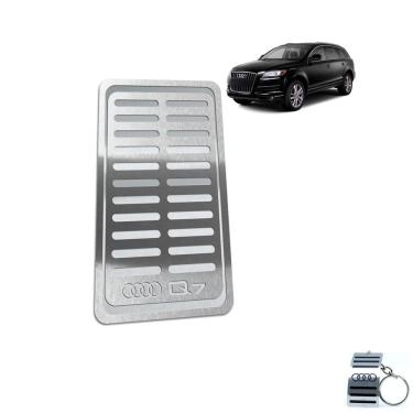 Imagem de Descanso de Pé Aço Inox Audi Q7 2016 A 2019 Prata