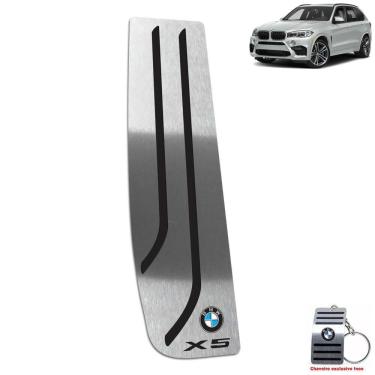 Imagem de Descanso De Pé Em Aço Inox Bmw X5 2015 a 2021 Preto