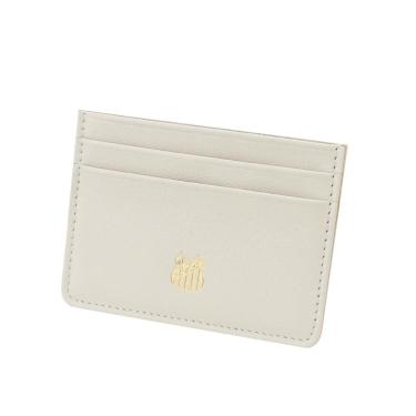 Imagem de Porta Cartão De Couro Branco Premium Santos F.C.