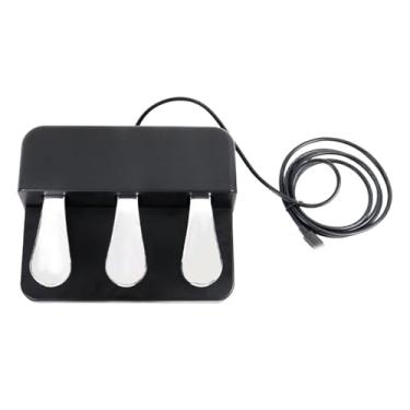 Imagem de Dynwave Pedal de piano sustain premium acessórios alto desempenho três pedais de piano estáveis ​​para exercícios, Style C