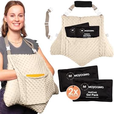 Imagem de MOYOAMA Travesseiro de histerectomia pós-cirurgia para recuperação de histerectomia essenciais - Travesseiro de cirurgia para abdômen, travesseiro abdominal pós-cirurgia, travesseiro de recuperação de