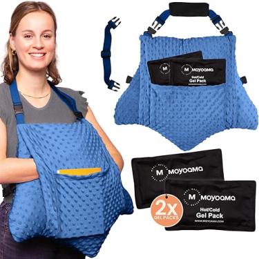 Imagem de MOYOAMA Travesseiro de histerectomia pós-cirurgia para recuperação de histerectomia essenciais - Travesseiro de cirurgia para abdômen, travesseiro abdominal pós-cirurgia, travesseiro de recuperação de