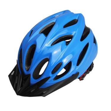 Imagem de Dynwave Capacete de bicicleta, acessórios de ciclismo para adultos, cinta de queixo ajustável e confiável, conforto para homens e mulheres, capacete de, Azul