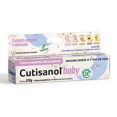 Imagem de Creme Preventivo de Assaduras Cutisanol Baby 120g
