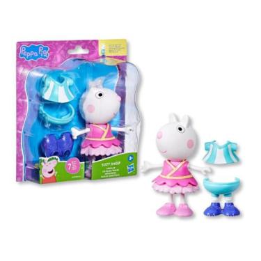 Imagem de Boneca suzy ovelha peppa pig estilos divertidos (g0330) - hasbro