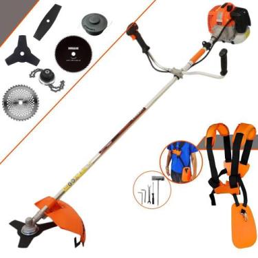 Imagem de Roçadeira Aparador de Grama Vulcan VR620H À Gasolina 62cc 3HP 12.500rp