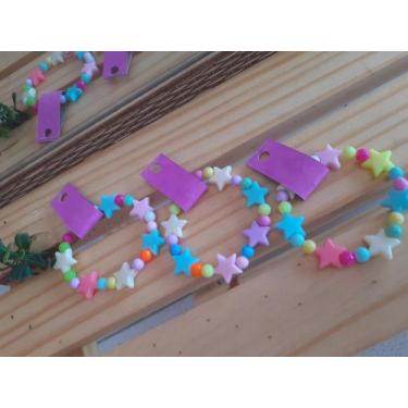 Imagem de Pulseira infantil estrela - Charmosinha Kids 