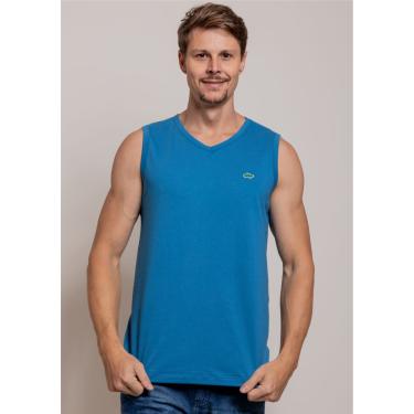 Imagem de Regata Pau a Pique machão Azul