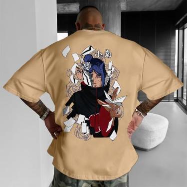 Imagem de Camiseta Oversized Street Treino Academia Akatsuki Konan Pain - Fábric