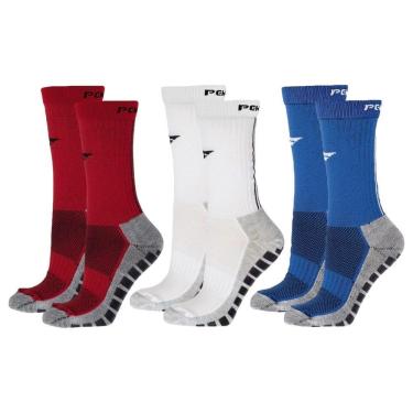 Imagem de Kit 3 Pares de Meias Penalty Grip Masculina