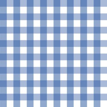 Imagem de Papel de Parede Bosque da Imaginação Xadrez Azul 80690