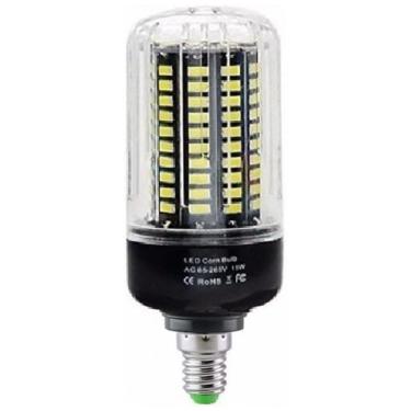 Imagem de Fengyan Home Bulbs 1pcs Lâmpada LED Corn 15W E14 85-265V Luz Quente Spot SMD 5733 sem Flicker para Iluminação Residencial Econômica
