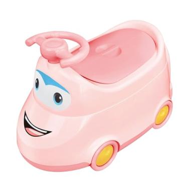 Imagem de Piniquinho Penico Infantil Troninho Carro Rosa