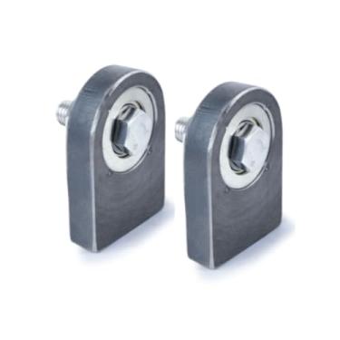 Imagem de JOCEC, ROLDANA TIPO MANCAL C/ROLAMENTO PORTAO BASCULANTE FERRO KIT 2PÇS JOCEC