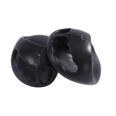 Imagem de simhoa Sapatos de dança para ioga, leves, antiderrapantes, chinelos de balanço em EVA, sandálias deslizantes para mulheres, meninas, presente para treino e, Preto