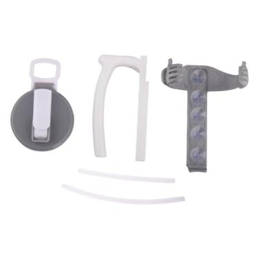 Imagem de SiaBiced Tampa E Suporte para Lata de Refrigerante, Reutilizável, Fácil de Segurar, Portátil, com Alça para Festas E Viagens, Cinza, Tamanho real