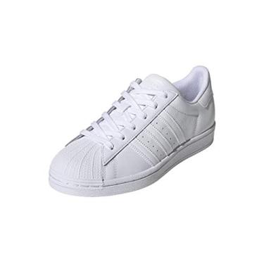 Imagem de adidas Originals Tênis feminino Superstar Legacy, Núcleo branco/branco, 5.5