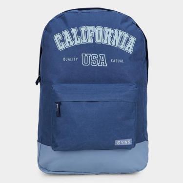 Imagem de Mochila Infantil Yins Brasil, Azul, Único