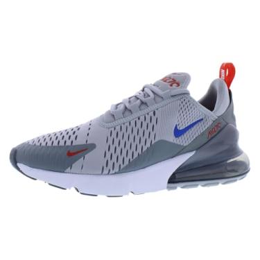 Imagem de Nike Tênis masculino Air Max 270 tamanho 40, cor: cinza/vermelho/azul