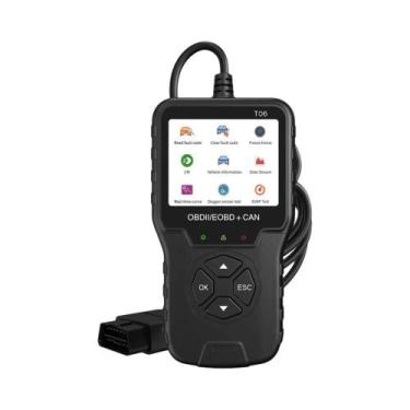 Imagem de Scanner OBD2 Multilíngue T06 Leitor De Códigos Ferramenta De Diagnósti
