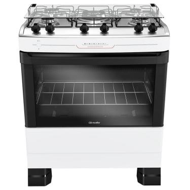Imagem de Fogão Mueller 5 Bocas Branco Com Tripla Chama MFI5BF