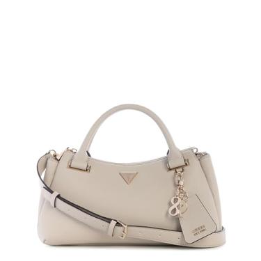 Imagem de GUESS Bolsa Evie com compartimento triplo, cinza-claro