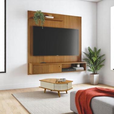 Imagem de Conjunto Luma C/ Mesa De Centro Nevada Cumaru/opala