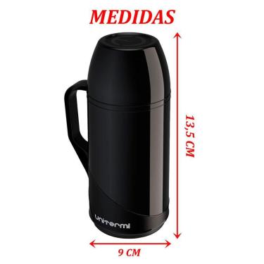 Imagem de Kit 2 Garrafa Térmica De Mesa Roma 500ml Café Chá Chimarrão