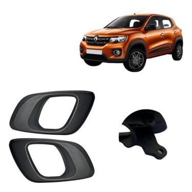 Imagem de 2 Puxador Maçaneta Interna Haste Reta Kwid Após 2017 - Un / 2 [f103]