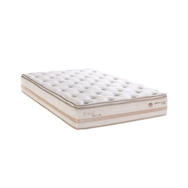 Imagem de Colchão Solteiro Molas Maxspring Real Pillow Top (88x188x30) - Herval